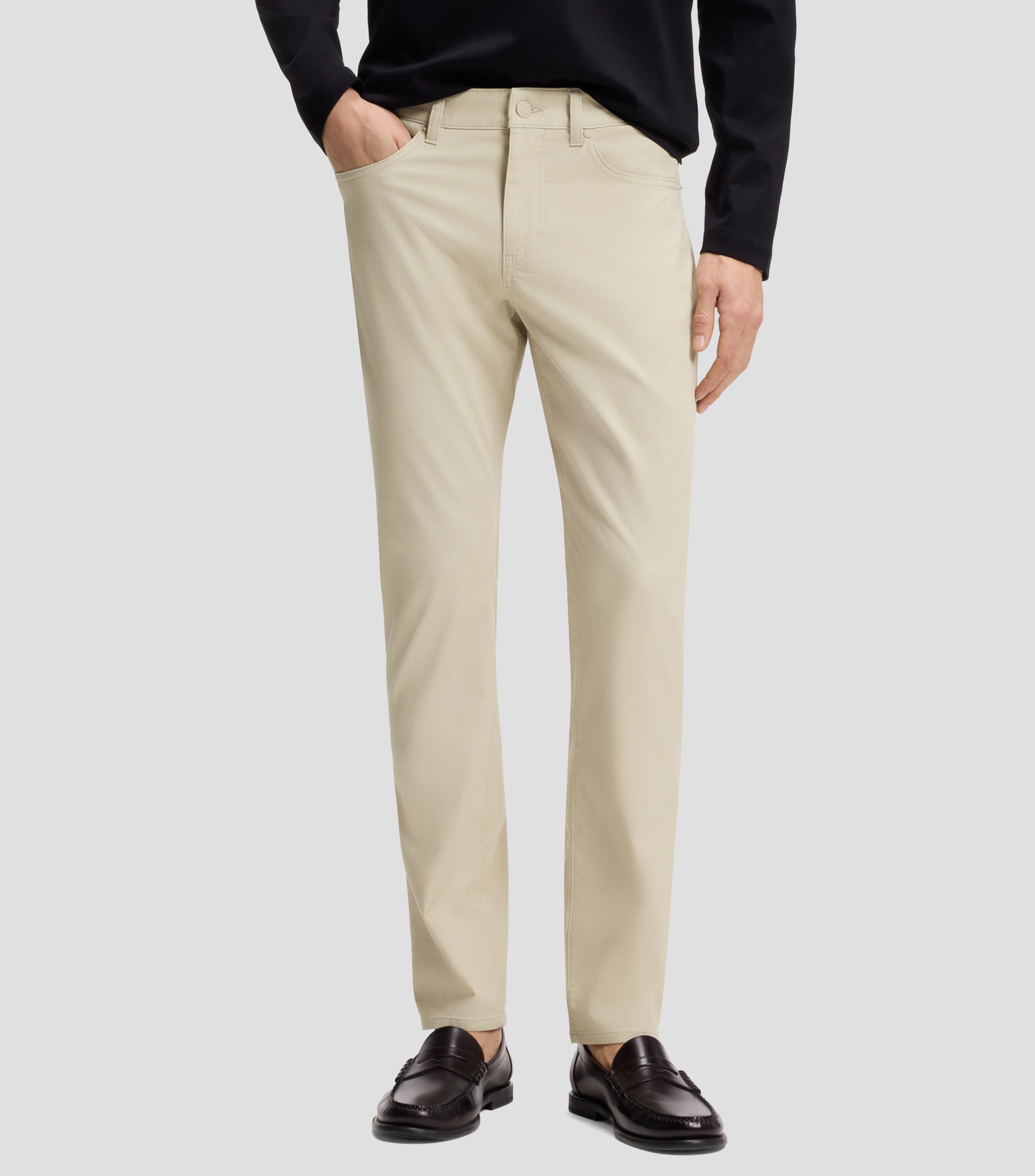 Pantalón Delaware slim de algodón Hombre